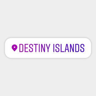 Destiny Islands Instagram Location Tag Sticker